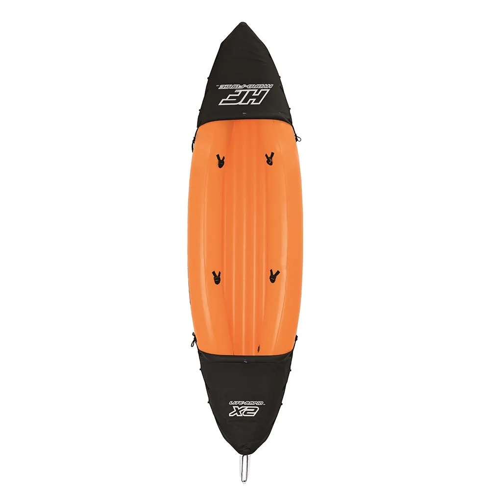 2 Person Kayak Kayaks Camping Fishing Boat Inflatable LITE-RAPID Canoe Raft with Oars