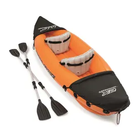 2 Person Kayak Kayaks Camping Fishing Boat Inflatable LITE-RAPID Canoe Raft with Oars