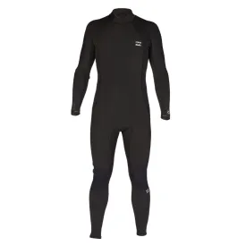 4/3 Mens Billabong Absolute Back Zip Fullsuit Black