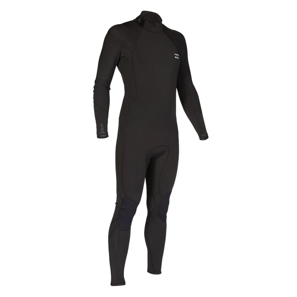 4/3 Mens Billabong Absolute Back Zip Fullsuit Black