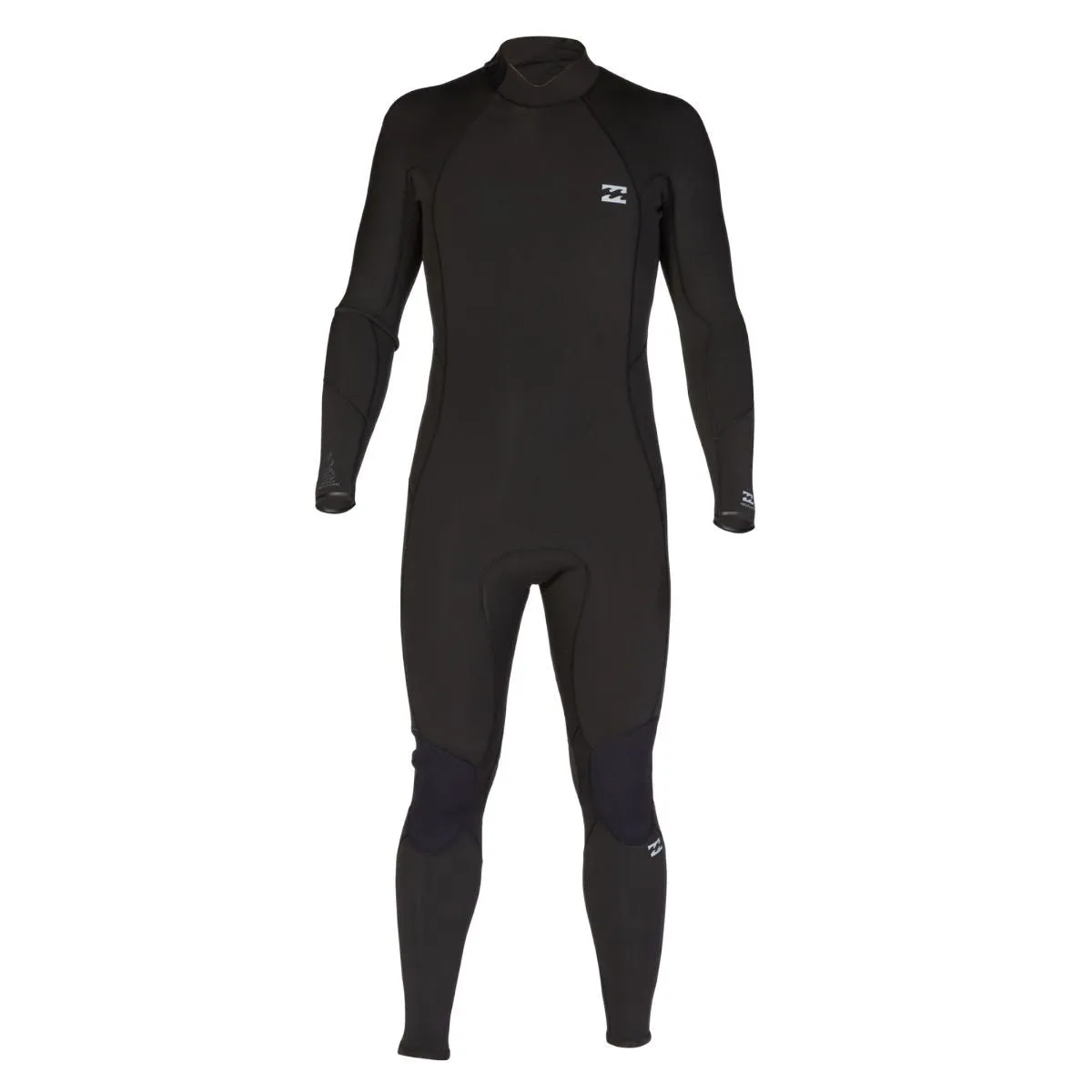 4/3 Mens Billabong Absolute Back Zip Fullsuit Black