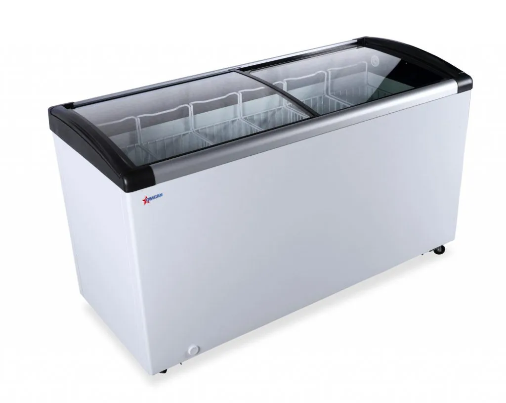 57'' Omcan Ice Cream Reach In Chest Freezer, 9.3 cu.ft - 47754