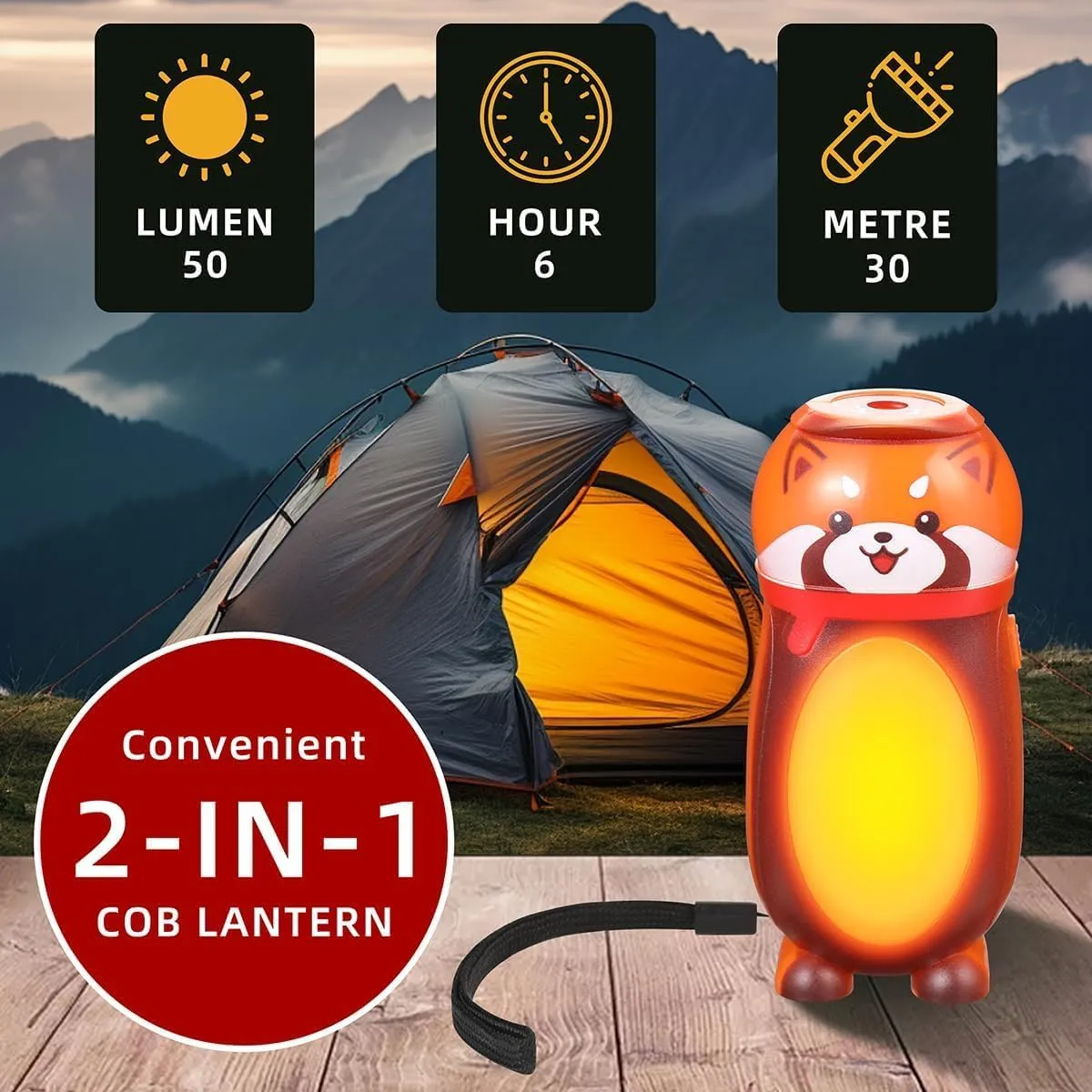 8 Pack Small Mini LED Flashlights for Kids- Cute Animal Flashlight Bulk- 2 in 1 Lantern Flashlight - Christmas Gifts Stocking Stuffers for Boys Girls (Style 3 Colorful)