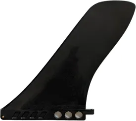 9" Longboard Paddleboard US Box Center Hard fin for Race Cruise Touring Fishing Surf SUP (Black Reverse (no Screw inc.))