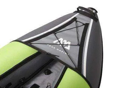 Aqua Marina - Laxo-380 Leisure Kayak-3 person. Inflatable deck. Kayak paddle x2. Kayak seat x3.
