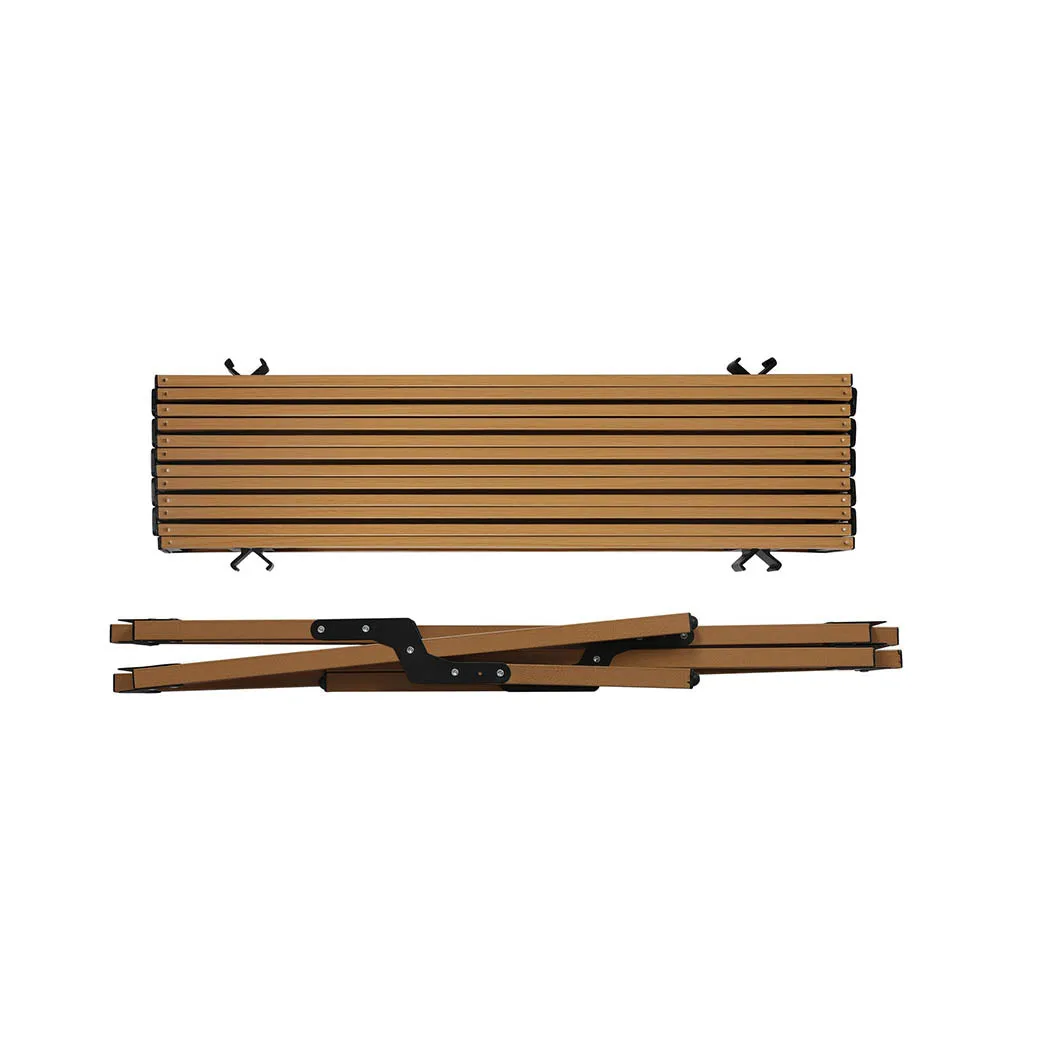 Camping Table and Chair Set Folding Portable Picnic Outdoor Egg Roll BBQ Desk