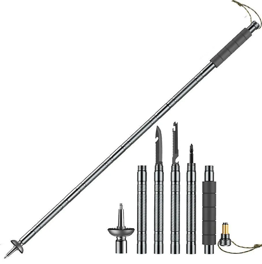 Hiking Poles Walking Stick Trekking Poles Telescopic Outdoor Camping Multi functional