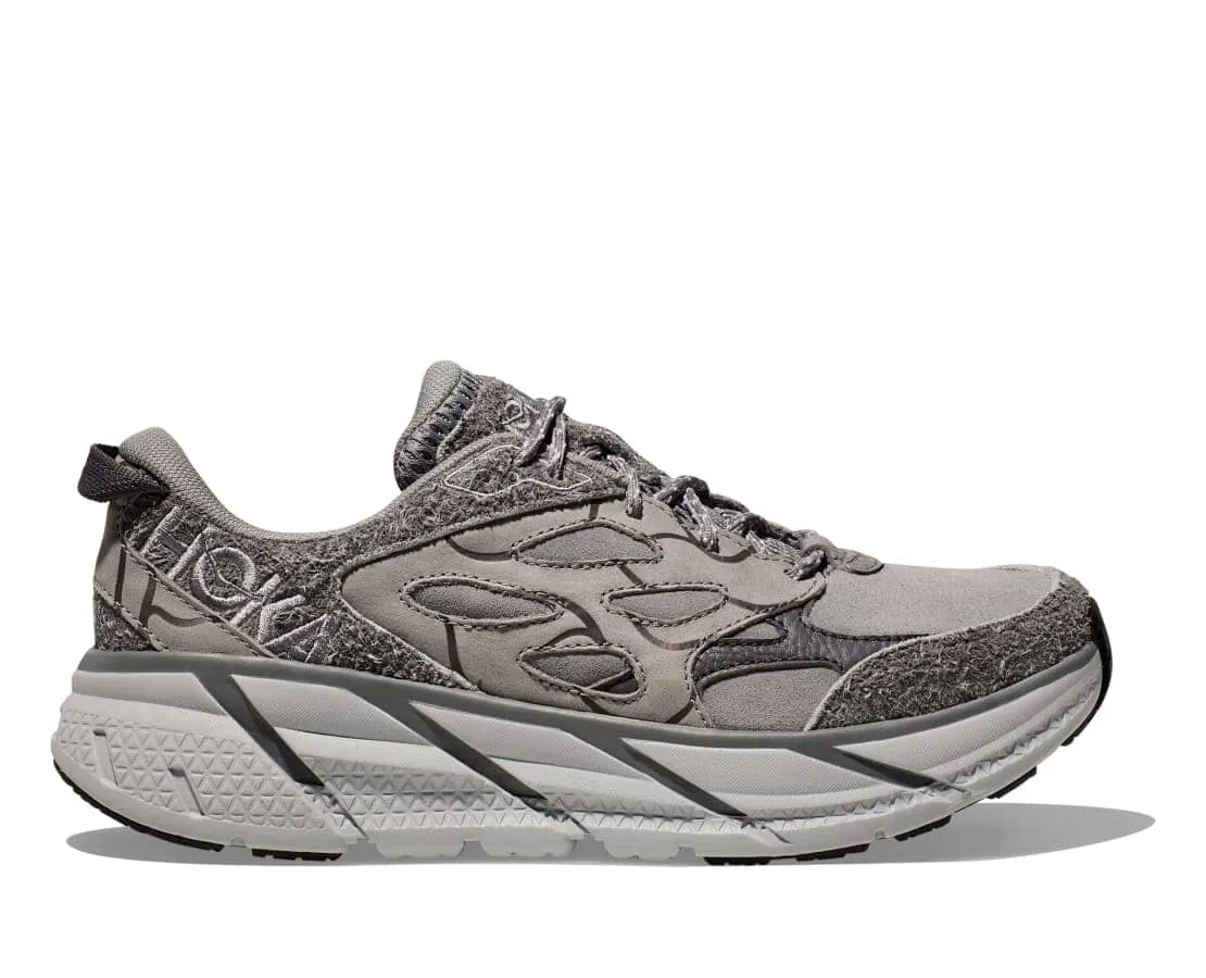 Hoka Unisex Elite Terrain System Clifton L Suede Road Running Shoes