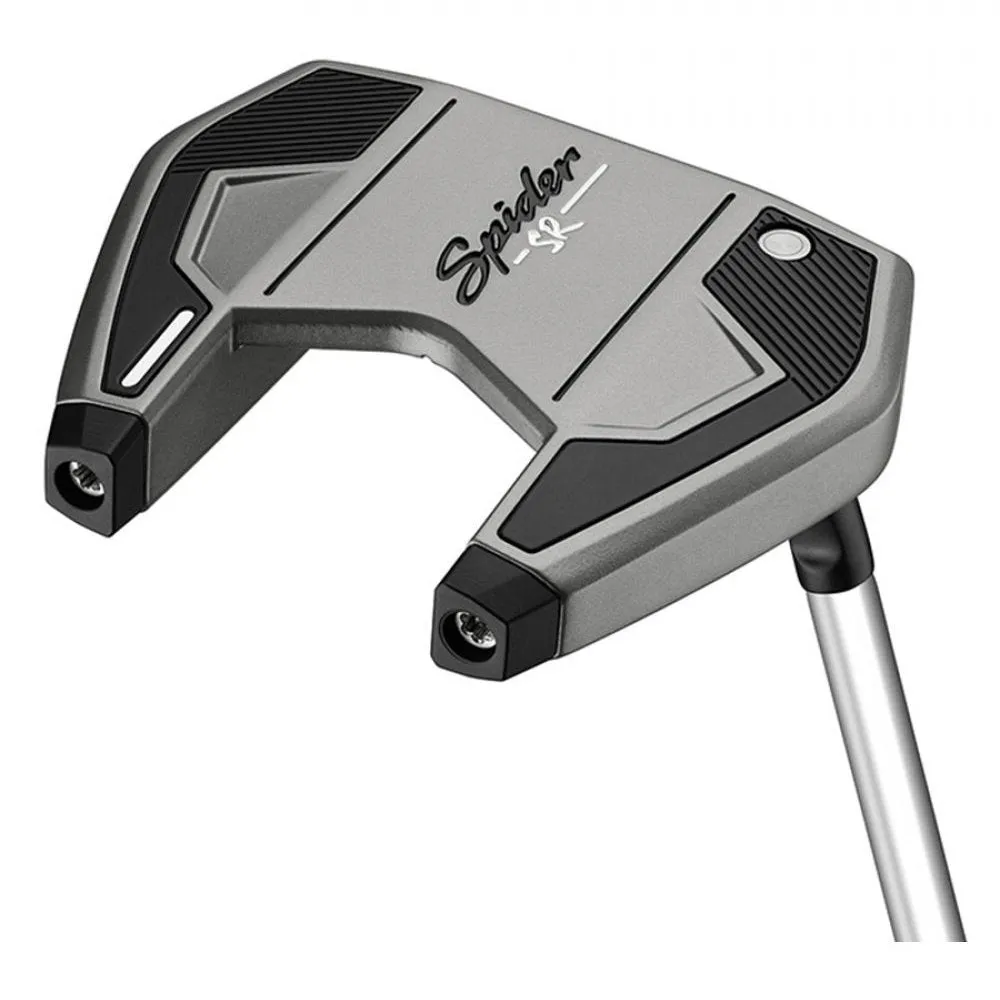 Left Hand TaylorMade Spider SR Platinum Golf Putter | Flow Neck