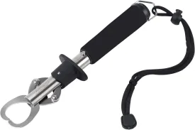 Lip Gripper With Scales - Professional Fish Holder, Stainless Steel Grabber, 40 Pound Weight Scale Tool