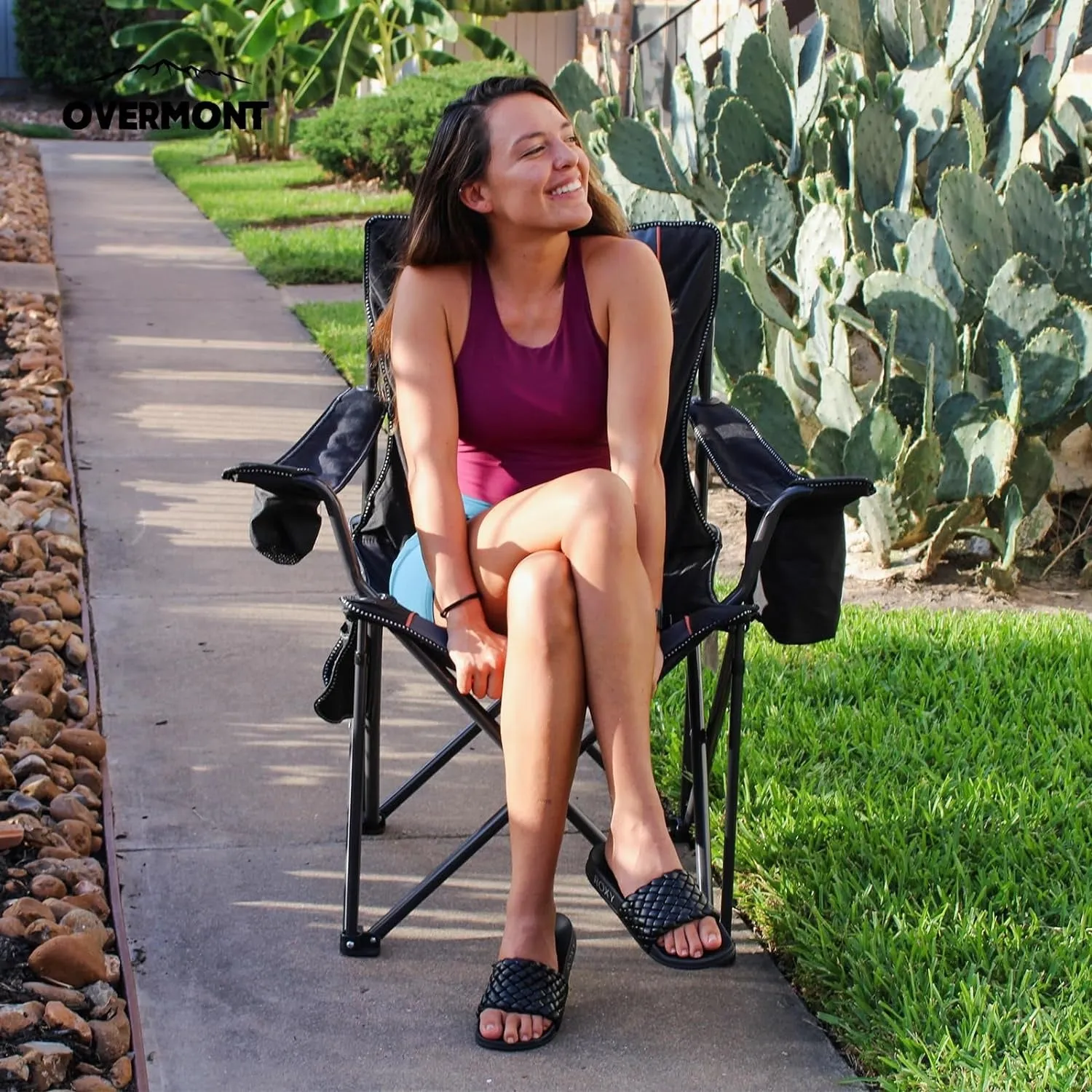 Overmont Oversized Camping Folding Chair
