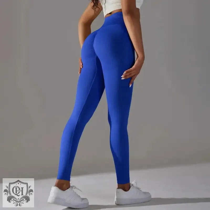 Peach Blossom Seamless Yoga Pants