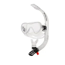 ScubaPro Trinidad Adult Combo Mask and Snorkel Set-Clear