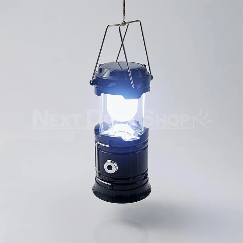 Solar-Powered LED Camping Lantern - Perfect for Hiking, Camping, Emergencies!