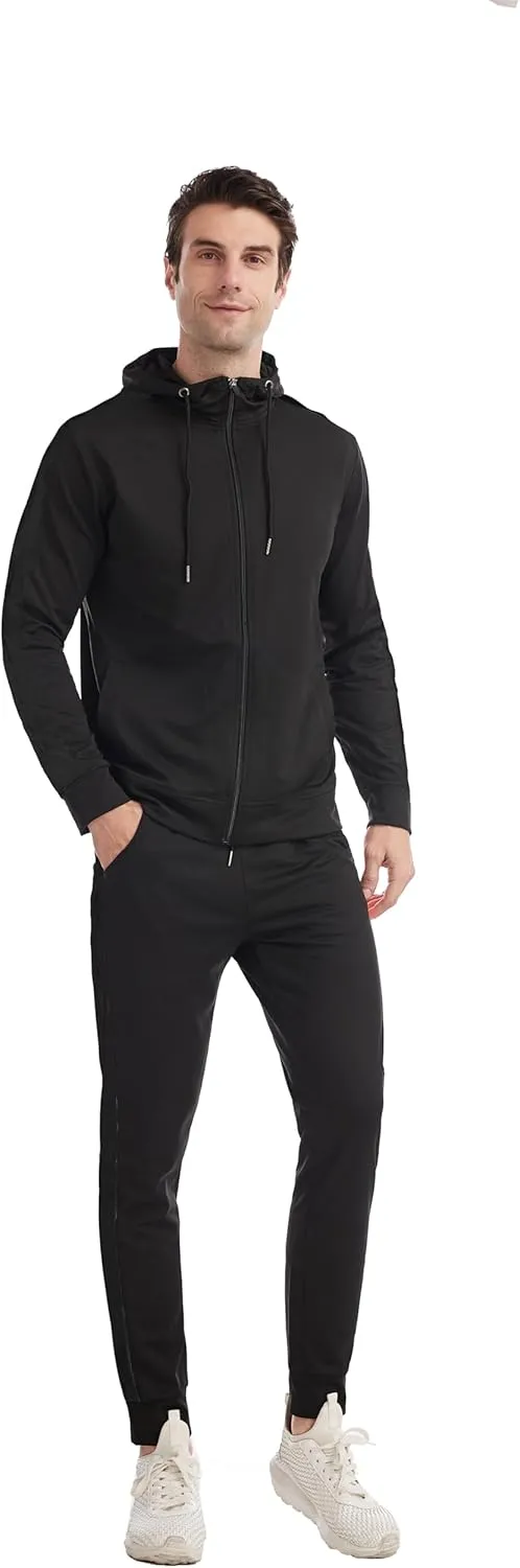 Sweatsuits for Men Tracksuit Men Track Suits 2 Piece Set Zip Up