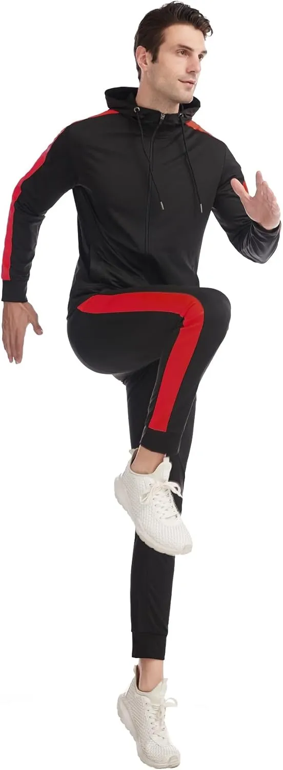 Sweatsuits for Men Tracksuit Men Track Suits 2 Piece Set Zip Up