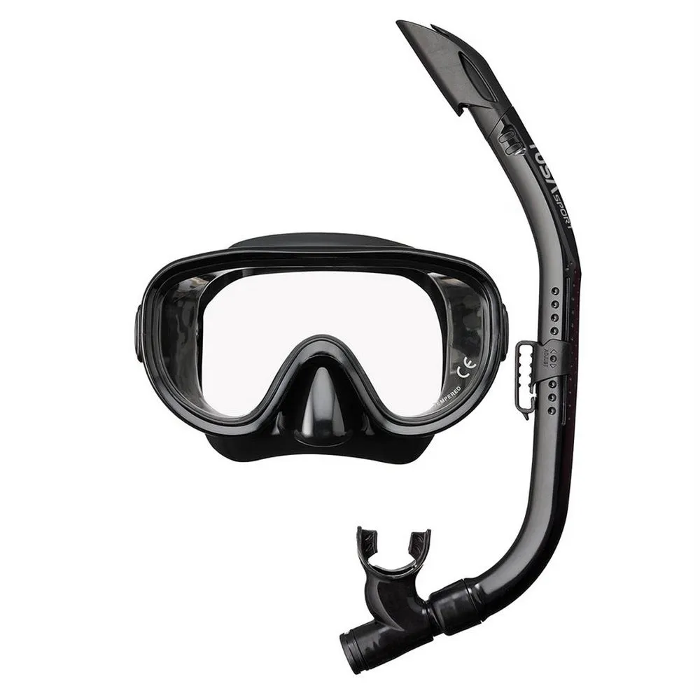 Tusa Adult Mask and Snorkel Combo (UM11/UN0103) (ECO Pkg)
