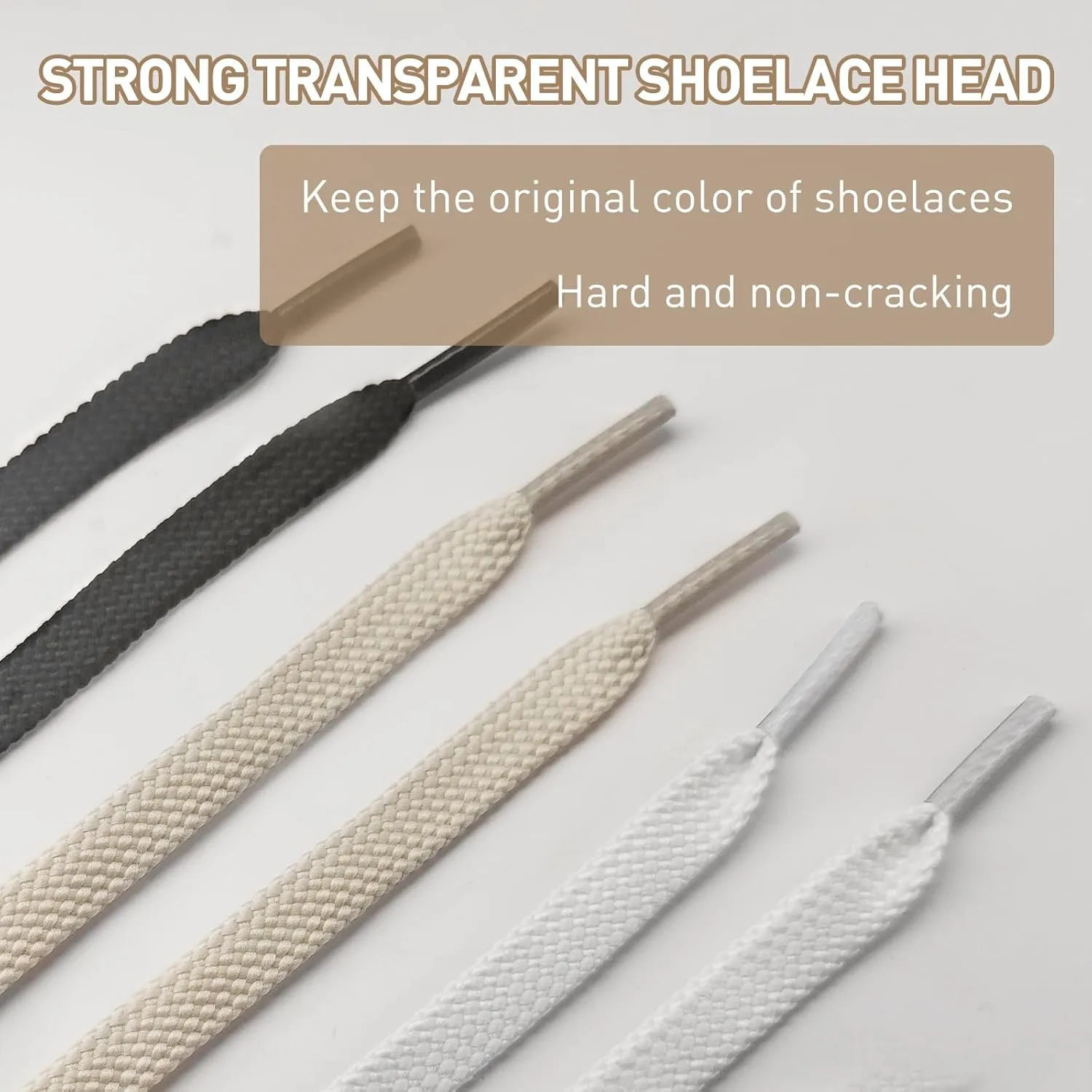 UamGlsob Flat Shoelaces for New Balance Sneakers, 5/16"(8mm) Athletic Classic Shoe Laces Replacement Strings