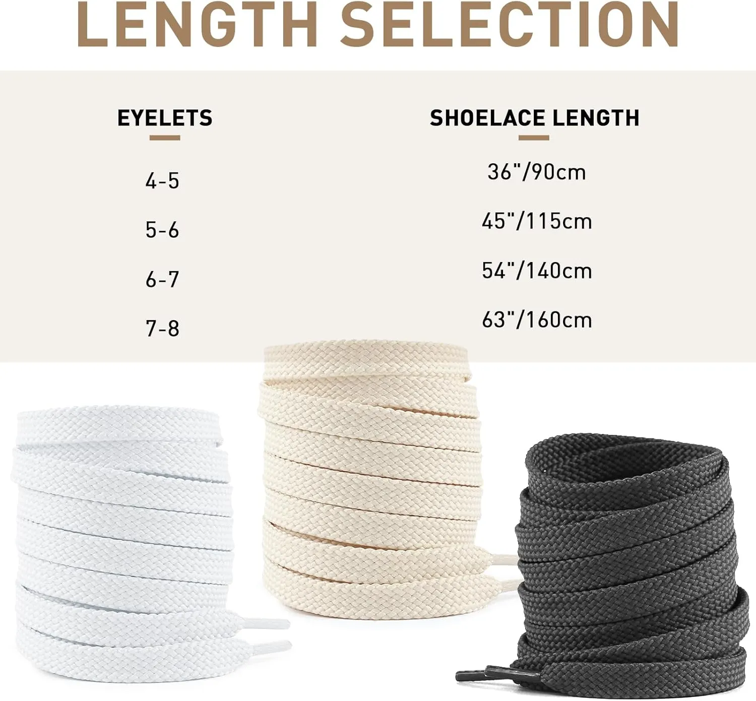 UamGlsob Flat Shoelaces for New Balance Sneakers, 5/16"(8mm) Athletic Classic Shoe Laces Replacement Strings